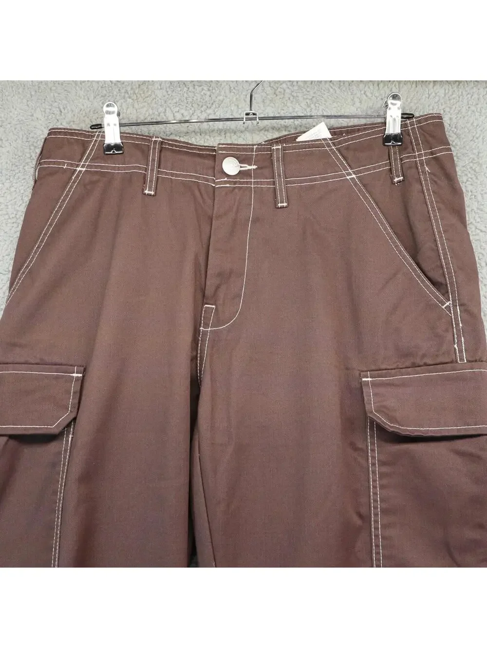 True Religion Brand Jeans Men sz 32 Baggy Cargo Pant Bracken